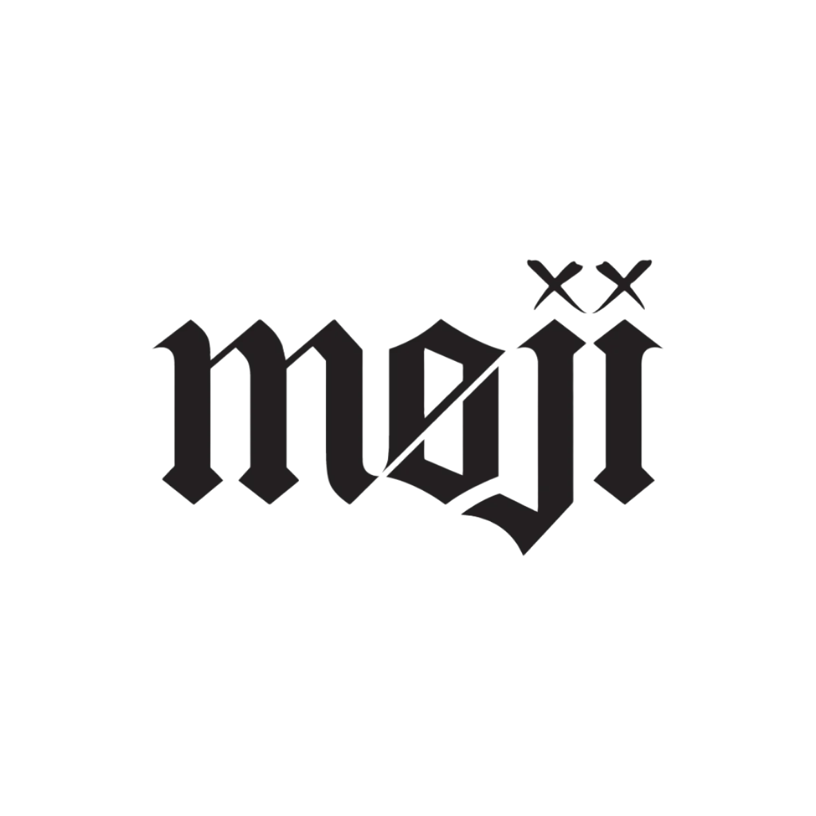 møji Logo Sticker