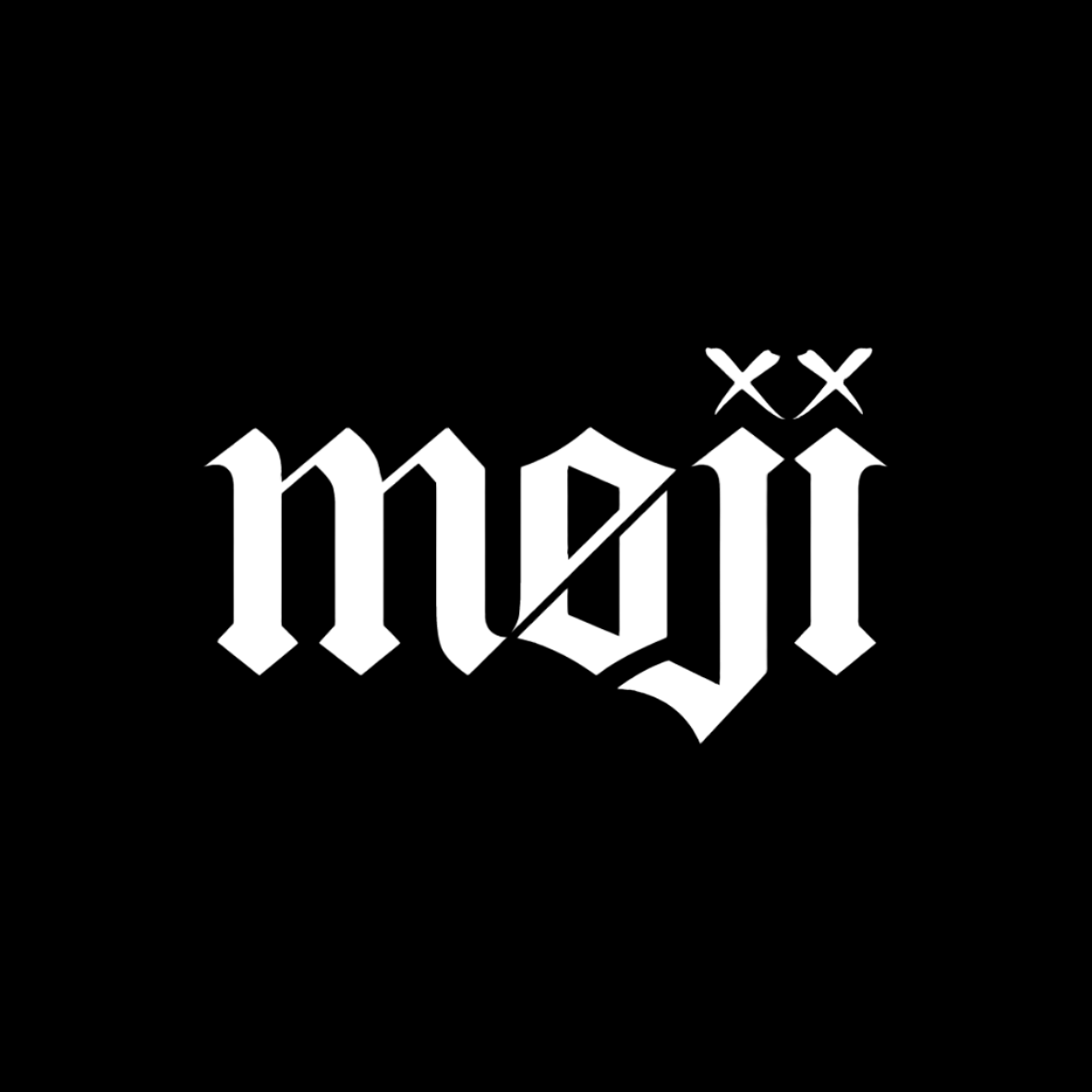 møji Logo Sticker