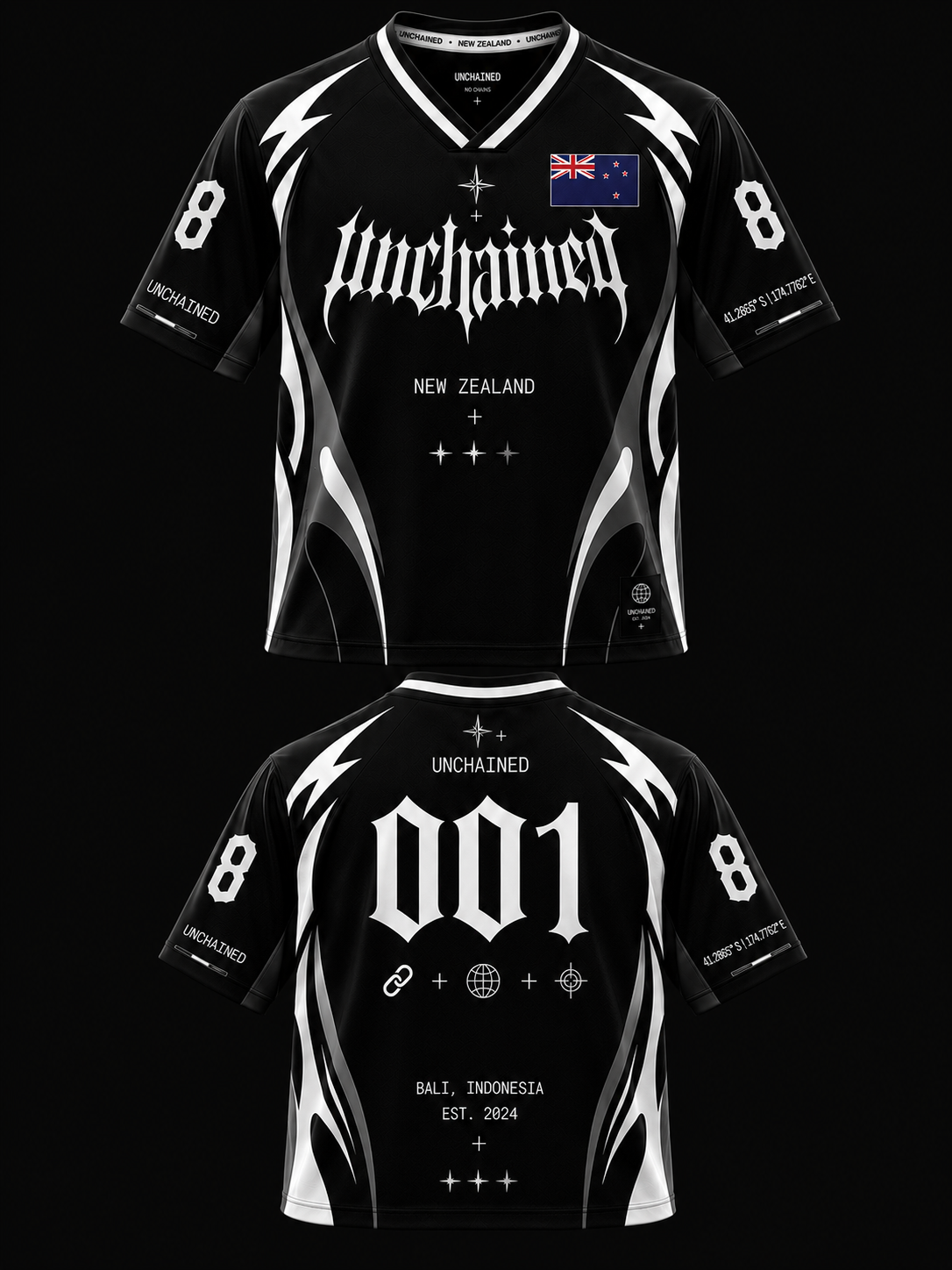 Unchained Custom Jersey — Any Country