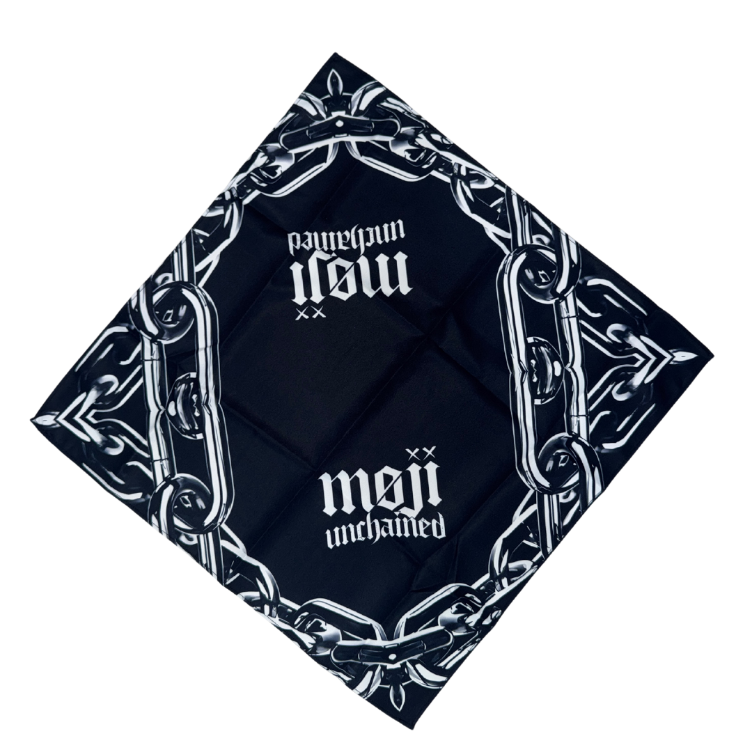 møji unchained Bandana