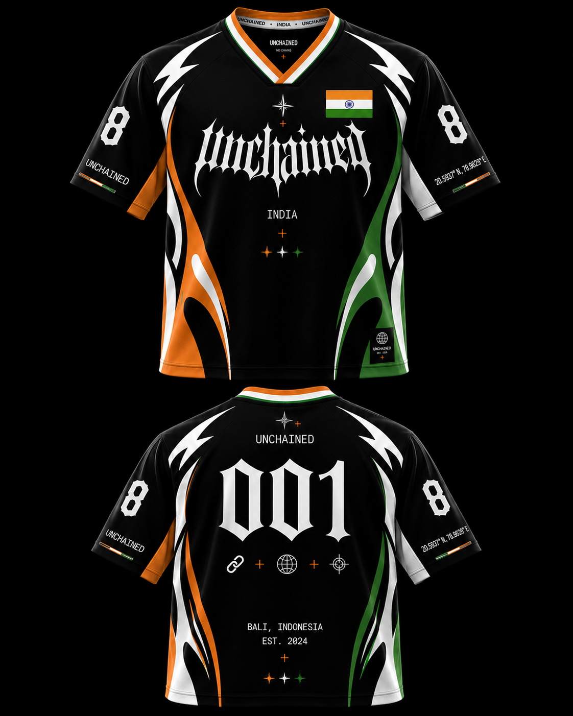Unchained Custom Jersey — Any Country